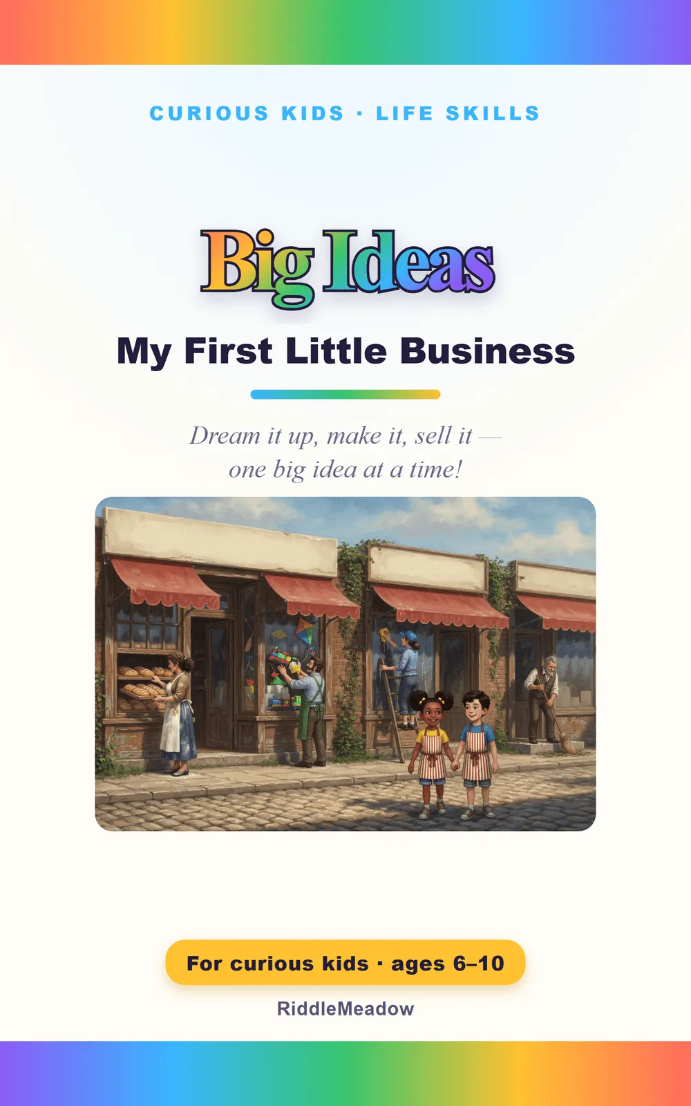 Cover of Big Ideas: My First Little Business — click to enlarge
